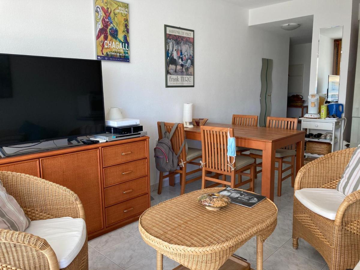 Residence Avec Piscine, Plage A 100 M, Cannes Et Juan Les Pins A 5 Min, Wifi Golfe-Juan Exteriér fotografie